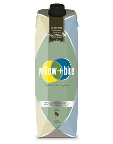 Torrontes' 2008 Yellow Blue Organic Wine Review